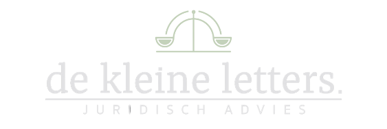 de kleine letters logo